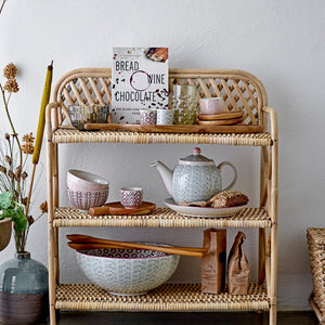 Ezra Cane Bookcase in Natural