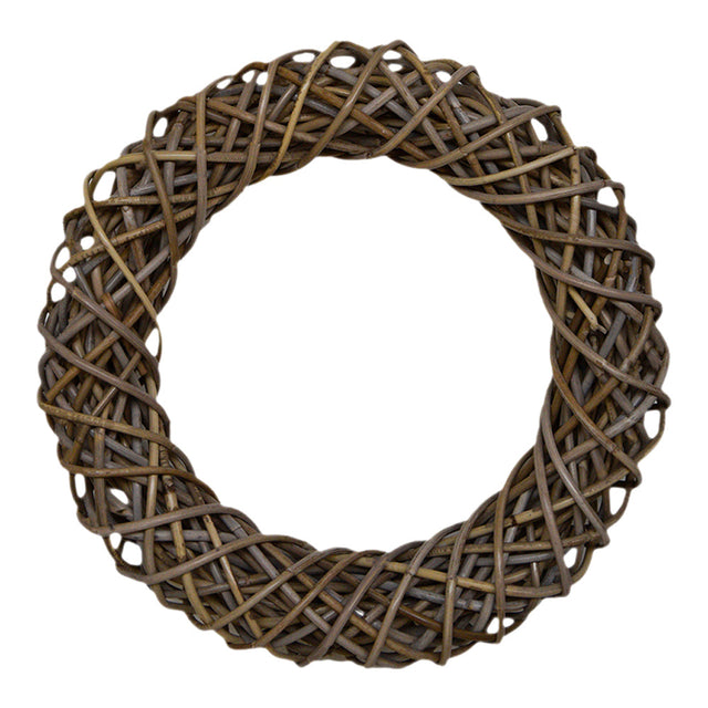 Ivyline Large Rattan Wreath in Natural (3)