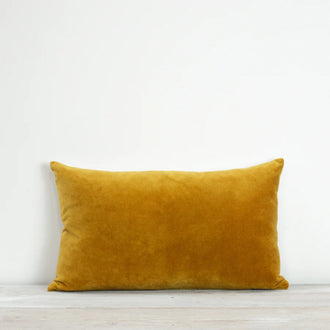 Misi Velvet Cushion in Tumeric