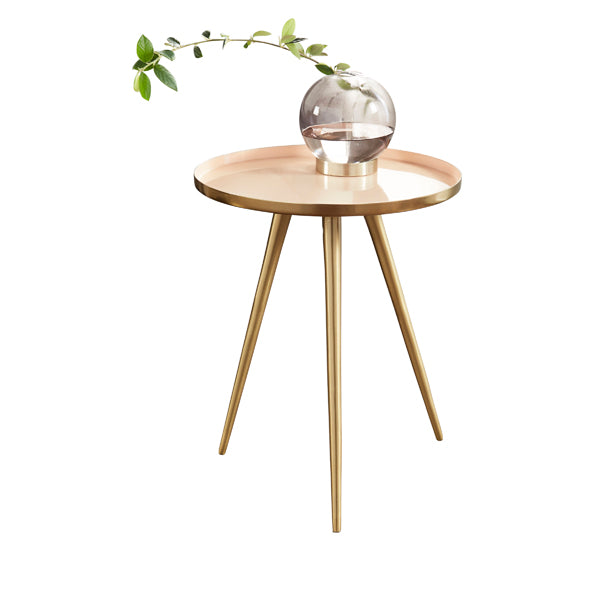 Laila Round Side Table in Pink (4)