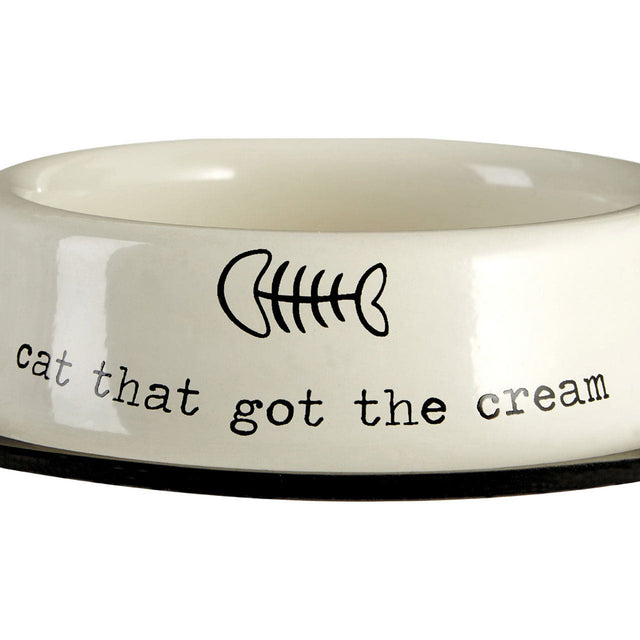 Pet Bowl in Cream (4)