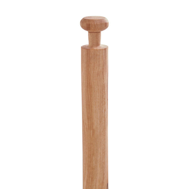 Winnie Olive Wood Kitchen Roll Holder in Natural (3)