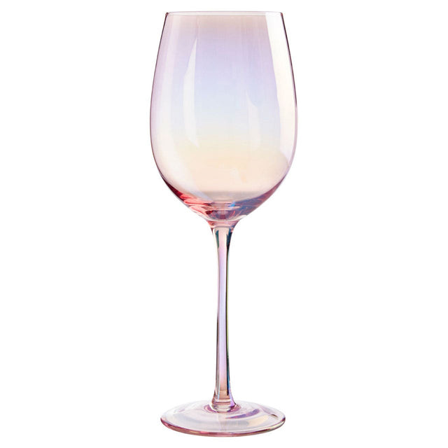 Zulekha Wine Glass in Pink