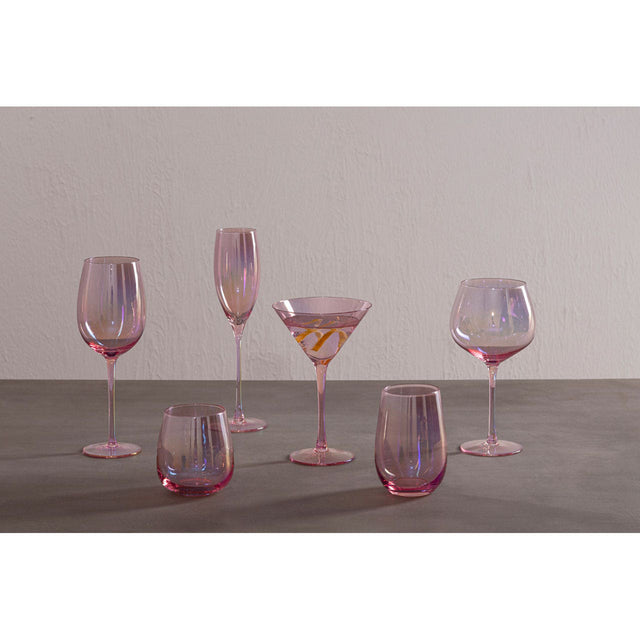 Zulekha Champagne Glass in Pink (3)