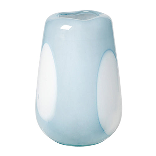 Ada Dot Vase in Light Blue