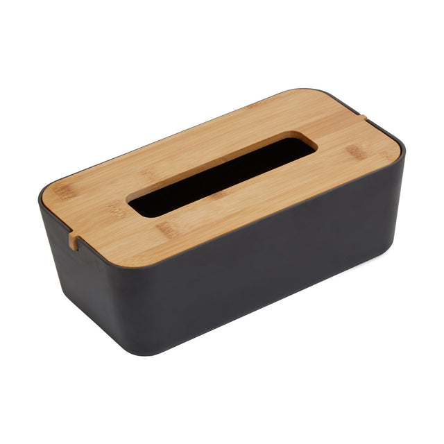 Noah Tissue Box in Black (2)