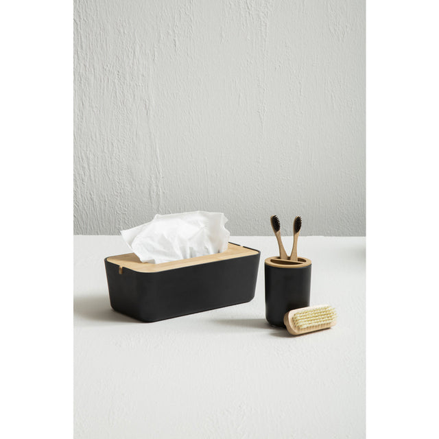 Noah Tissue Box in Black (6)