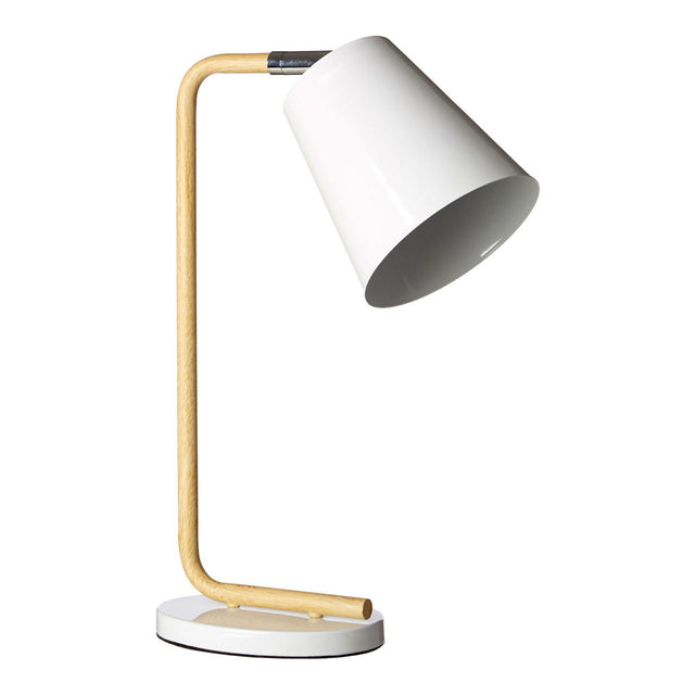 Nathalie Table Lamp in White