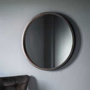 Hayleigh Mango Wood Mirror in Black