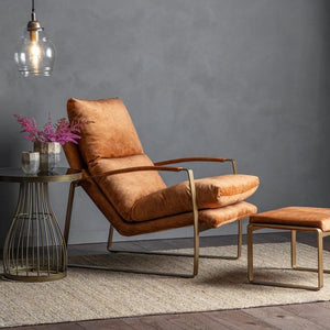 Mo Armchair in Ochre