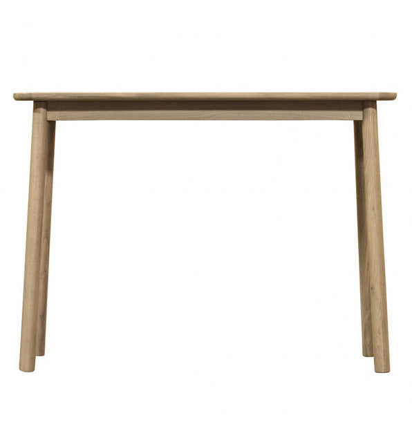 Daphne Rectangular Oak Console Table in Natural 