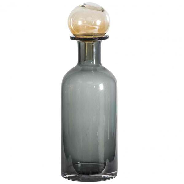 Brigitta Bottle with Stopper in Grey (6)