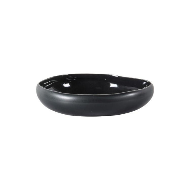 Trine Stoneware Bowl in Charcoal