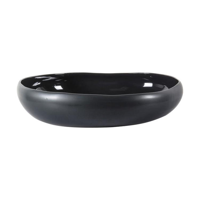 Trine Stoneware Bowl in Charcoal (3)