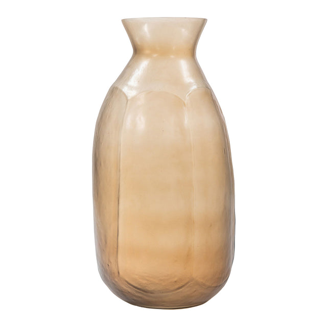 Ainsley Glass Vase in Brown (9)