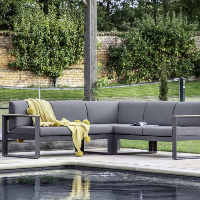 Sintra Outdoor Corner Sofa in Grey