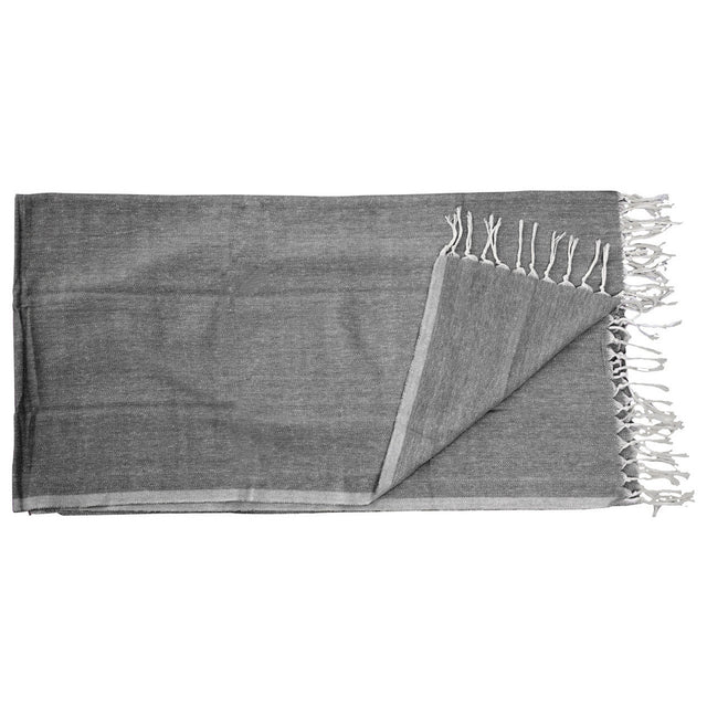 Cotton Towel in Black (2)