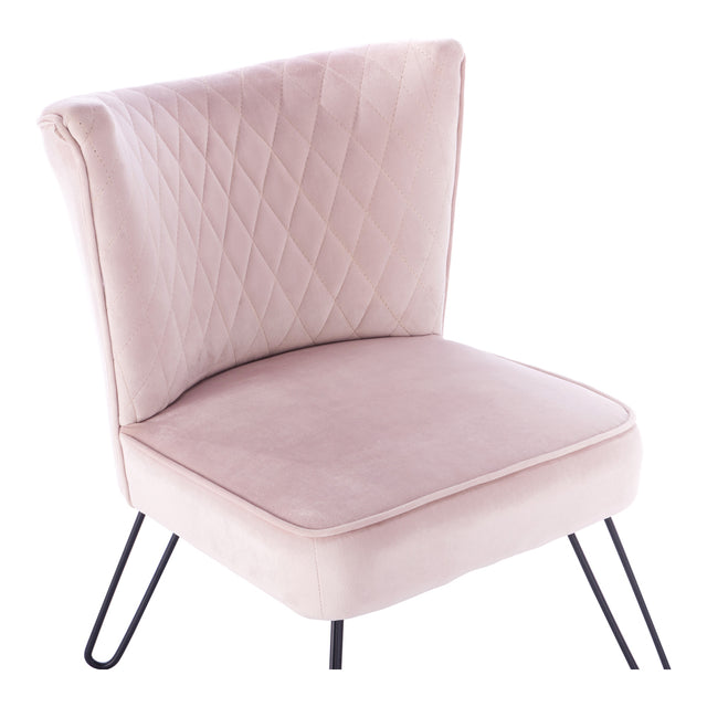 Maelle Chair in Blush Pink (3)