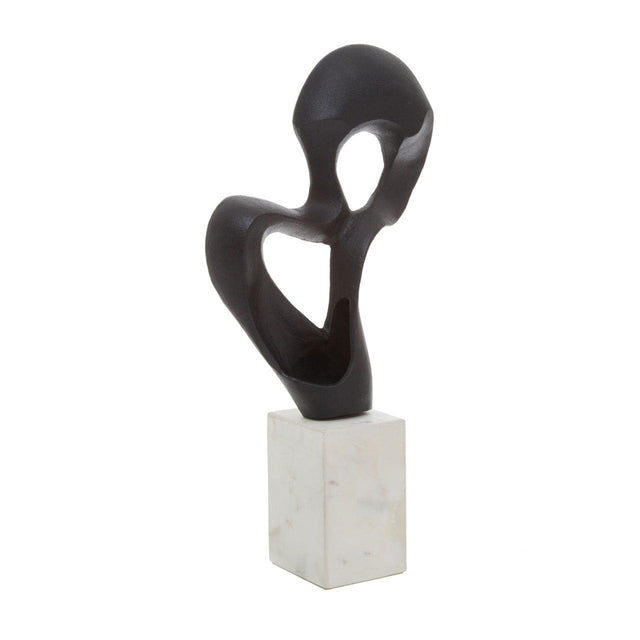 Amari Knot Sculpture in Black (3)