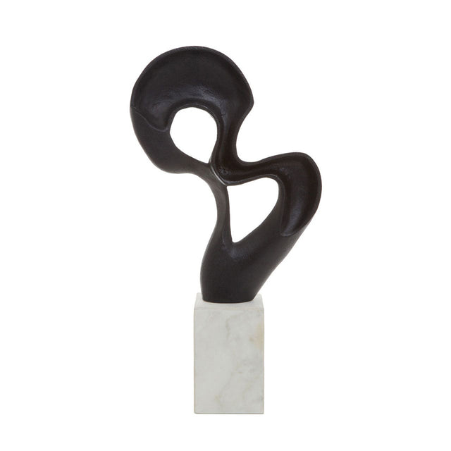 Amari Knot Sculpture in Black (4)