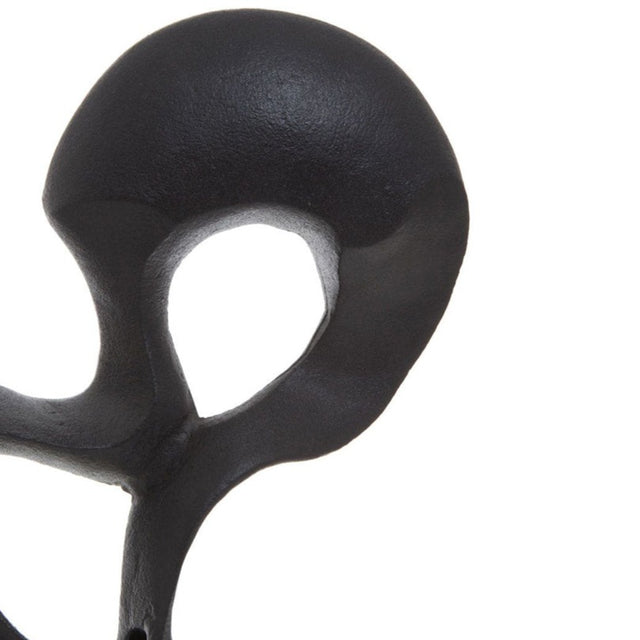 Amari Knot Sculpture in Black (5)