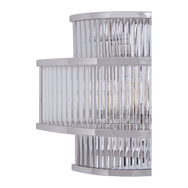 Norma 3 Tier Wall Light in Silver (5)