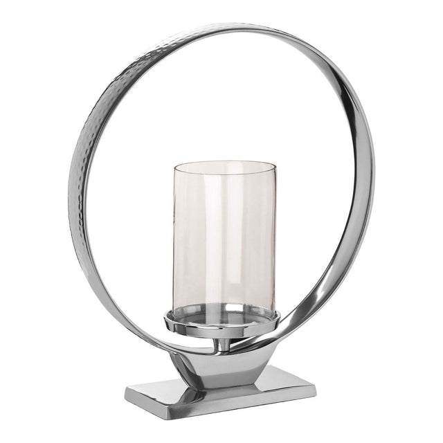 Rory Candle Holder in Silver Finish (2)