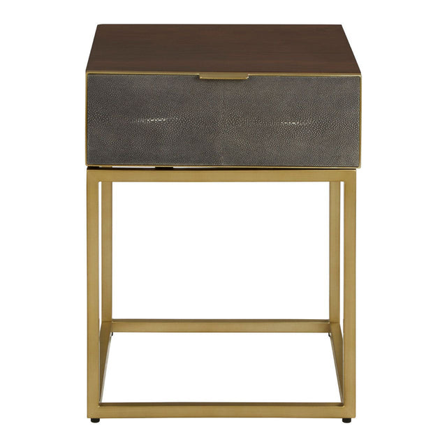 Tori Side Table in Brown