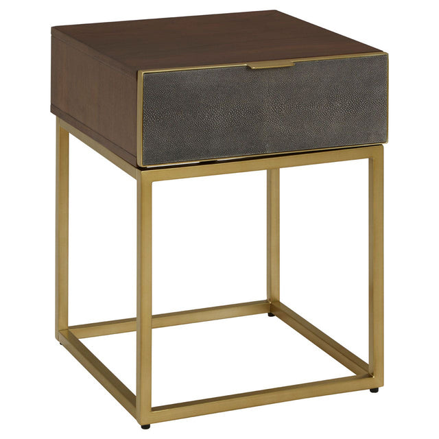 Tori Side Table in Brown (2)