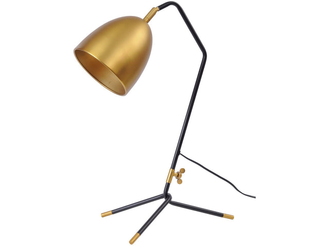 Emersyn Shade Table Lamp in Brass