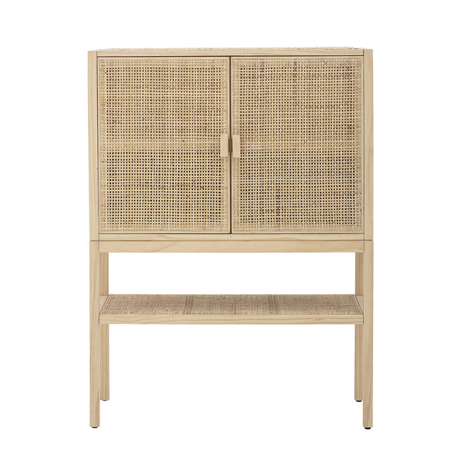 Sanna Rattan Short Cabinet in Natural