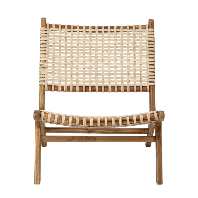 Keila Teak Occasional Chair in Rattan (3)