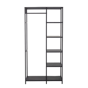 Valde Clothes Rack in Black