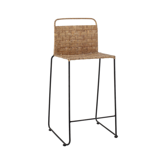 Gunnel Rattan Bar Stool in Natural (3)