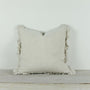 Oli Linen Ruffle Cushion in Natural