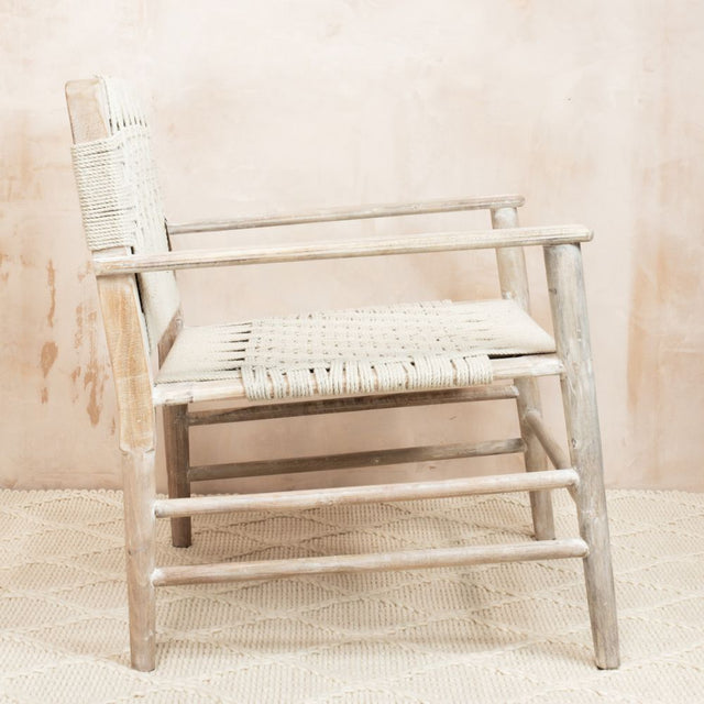 Kibo Handwoven Armchair in Mango Wood (5)