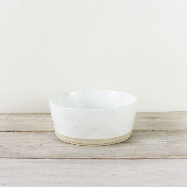 Kivi Ceramic Bowl in White