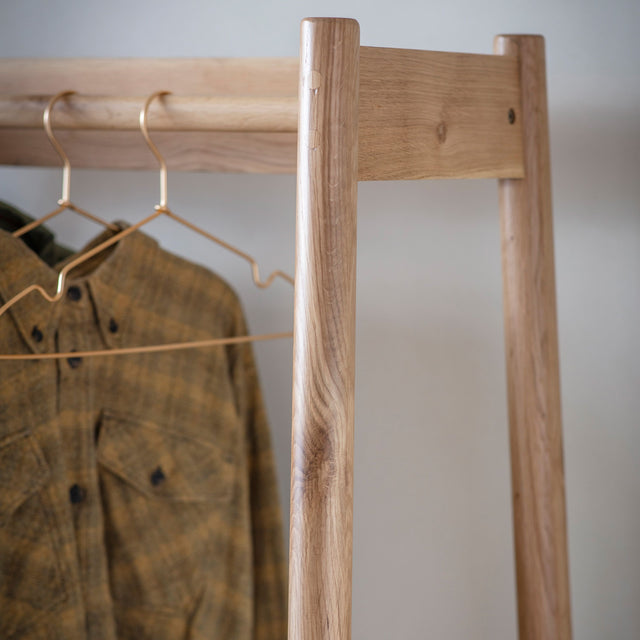 Brenna Oak Open Wardrobe in Natural (2)