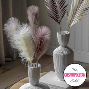 Blair Set of 5 Soft Feather Stem in Ivory