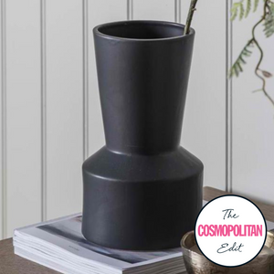 Kiso Vase in Black