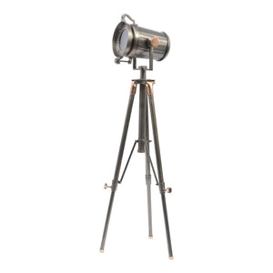 Mariam Tripod Floor Lamp in Grey