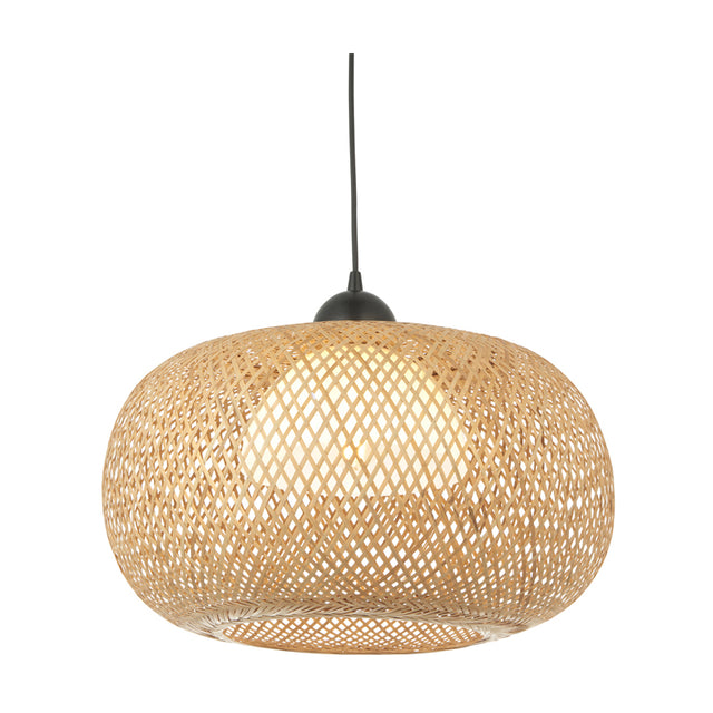 Antonia Rattan Ball Pendant Light (3)