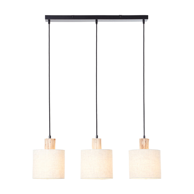 Ines 3 Pendant Light in Black (3)