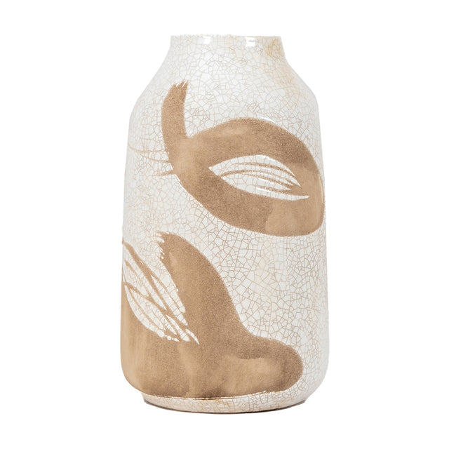 Tanya Small Ceramic Vase in White (3)