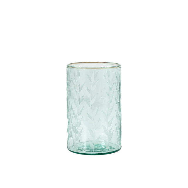 Hazel Glass Vase in Green (6)