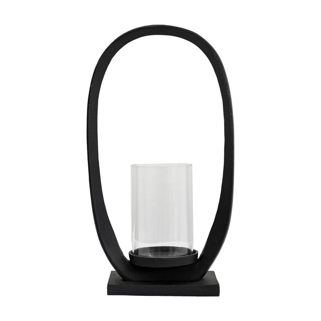 Helena Metal Lantern in Black (4)