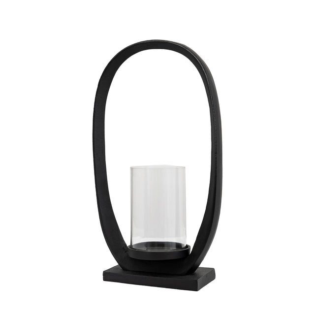 Helena Metal Lantern in Black (5)