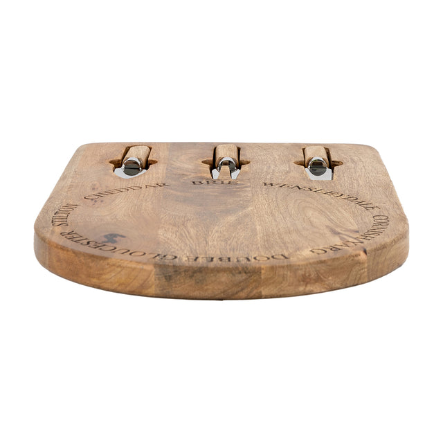 Briar Mango Wood Cheese Board Set (3)