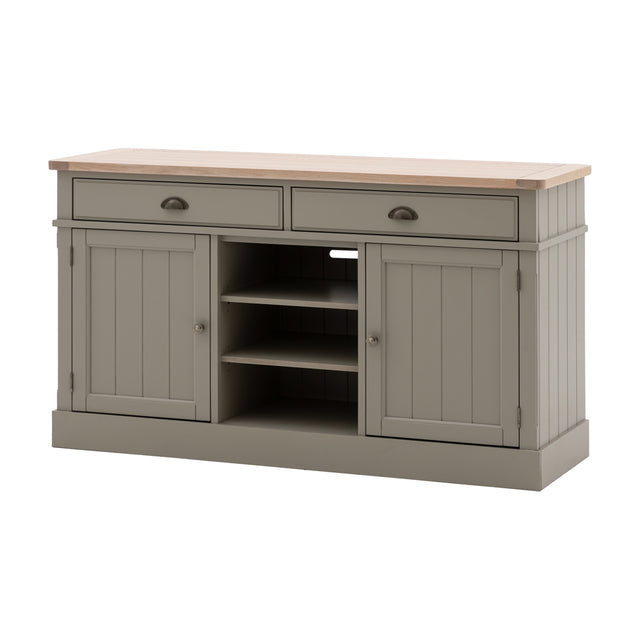 Nala Wooden Sideboard in Greige (6)