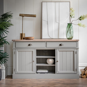 Nala Wooden Sideboard in Greige